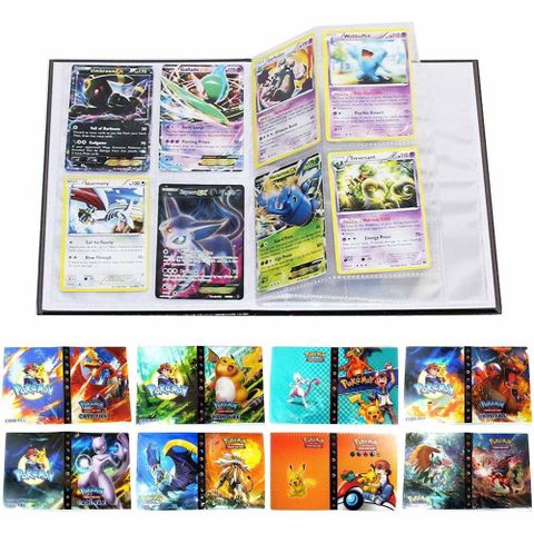 Album Đựng Thẻ Bài Yugi Ma Sói - One Piece, Naruto, Conan - Văn Phòng Phẩm Chất Lượng Cao, Kích Thước 32,5cm x 20cm