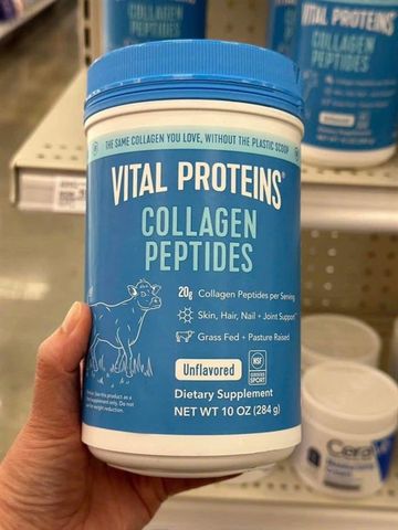 Bột Vital Proteins Collagen Peptides 284g - Hỗ Trợ Da Khớp, Tăng Cường Độ Dẻo Dai cho Sức Khỏe Tối Ưu