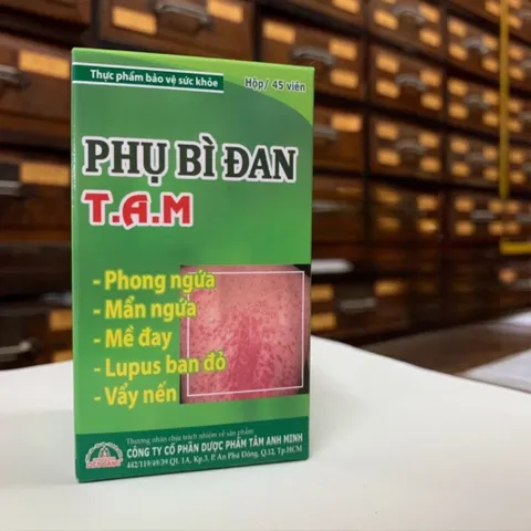 Phụ Bì Đan - Dưỡng Da TAM - Thuốc Tăng Cường Sức Khỏe & Hỗ Trợ Điều Trị Mề Đay, Dị Ứng Da, Huyền Sâm, Sinh Địa, Việt Nam