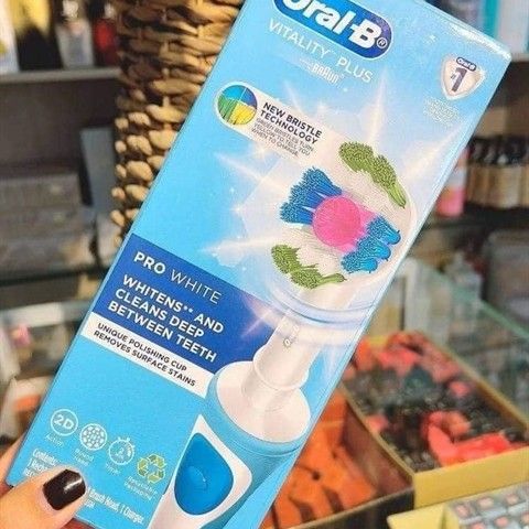 Bàn Chải Điện Oral-B từ Úc - Công Nghệ Làm Sạch Tiên Tiến, Nhiều Chế Độ Đánh Răng, Sức Khỏe Răng Miệng Tối Ưu