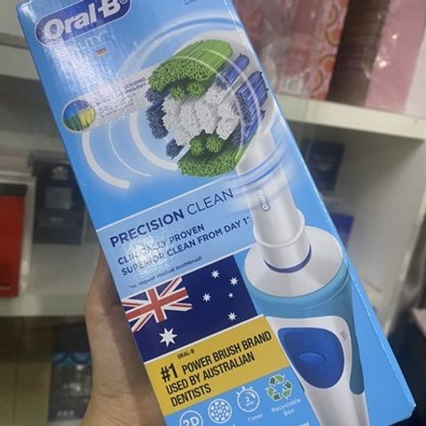 Bàn Chải Điện Oral-B từ Úc - Công Nghệ Làm Sạch Tiên Tiến, Nhiều Chế Độ Đánh Răng, Sức Khỏe Răng Miệng Tối Ưu