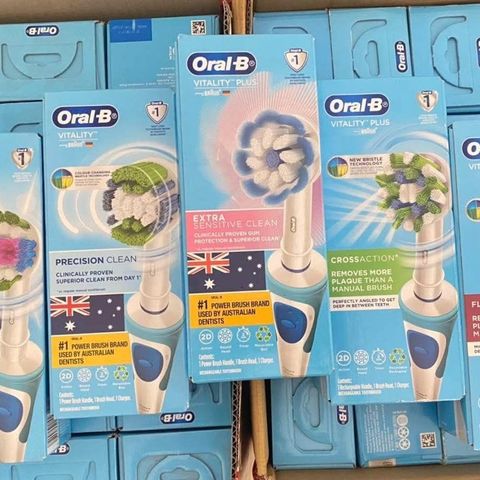 Bàn Chải Đánh Răng Điện Oral-B Vitality - Chăm Sóc Răng Miệng Hiện Đại, Thiết Kế Thông Minh Từ Úc, Hiệu Quả Làm Sạch Tối Ưu