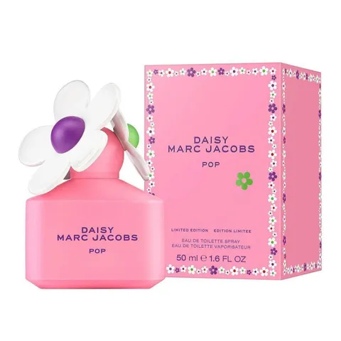 Nước Hoa Nữ Marc Jacobs Daisy Pop 50ml - Eau de Toilette Tươi Mát, Nữ Tính, Hương Bưởi, Hoa Nhài, Quà Tặng Hoàn Hảo