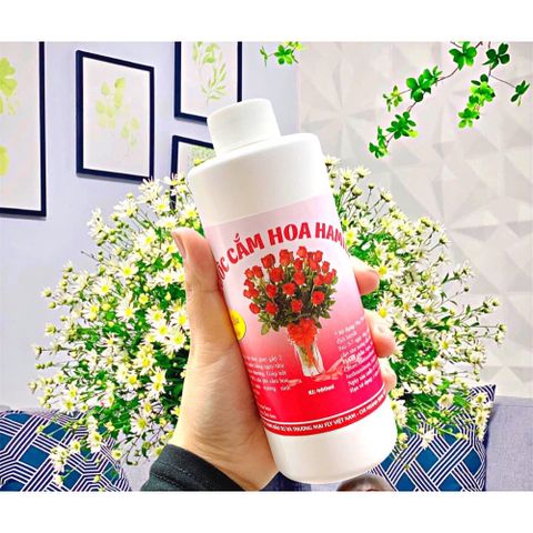 Nước Cắm Hoa Tươi HAMILK 400ml - Giúp Hoa Tươi Lâu, Không Thối Nước, Tiết Kiệm Thời Gian và Chi Phí Cắm Hoa