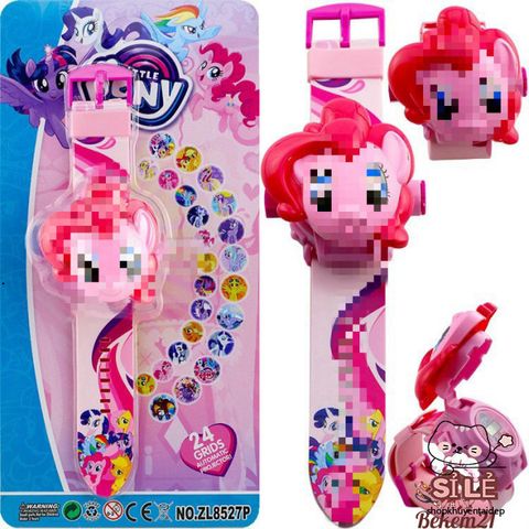 Đồng Hồ 3D Hoạt Hình Sanrio Kuromi và Hello Kitty - Quà Tặng Trẻ Em Thú Vị, Đồng Hồ Chiếu Ma Thuật Kawaii