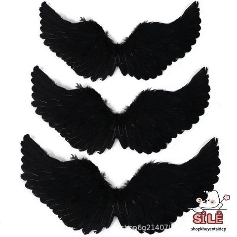 Cánh Thiên Thần Trắng Cosplay - Cánh Đen Ác Quỷ Huyền Bí Cho Tiệc Hóa Trang, Thời Trang Hóa Trang Cho Người Lớn Và Trẻ Em