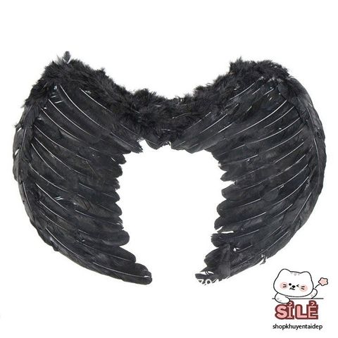 Cánh Thiên Thần Trắng Cosplay - Cánh Đen Ác Quỷ Huyền Bí Cho Tiệc Hóa Trang, Thời Trang Hóa Trang Cho Người Lớn Và Trẻ Em