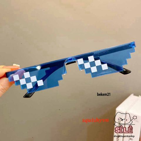Kính Mắt Thug Life Cá Tính Siêu Ngầu - Kính Thời Trang Unisex Bảo Vệ UV, Phong Cách Đường Phố Nổi Bật
