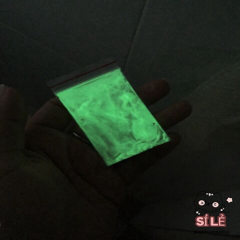 Bột Dạ Quang Xanh Lá - Trang Trí Handmade Phát Sáng Độc Đáo Cho Quán Bar, Karaoke, Đồ Thủ Công Sáng Tạo 10g