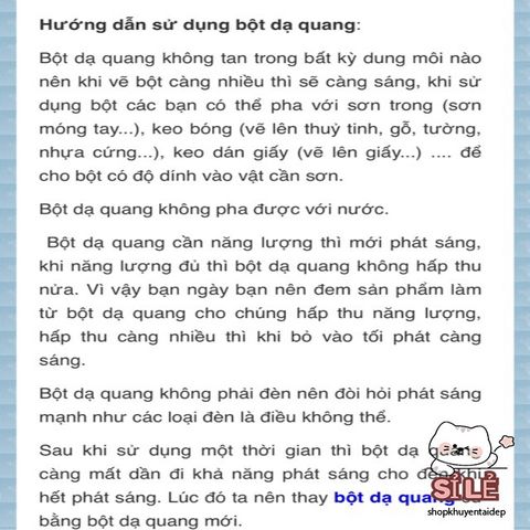 Bột Dạ Quang Xanh Lá - Trang Trí Handmade Phát Sáng Độc Đáo Cho Quán Bar, Karaoke, Đồ Thủ Công Sáng Tạo 10g