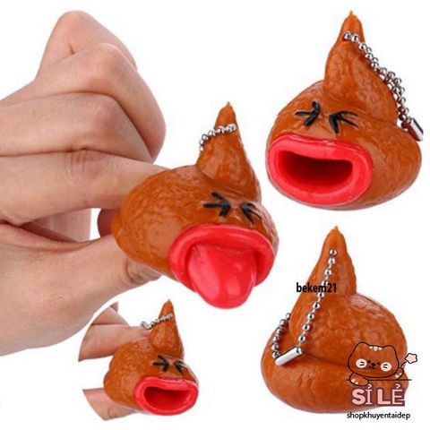 Móc Khóa Cục Phân Hài Hước Mr. Shit Banana - Phụ Kiện Thời Trang Độc Đáo, Giải Trí Và Troll Bạn Bè
