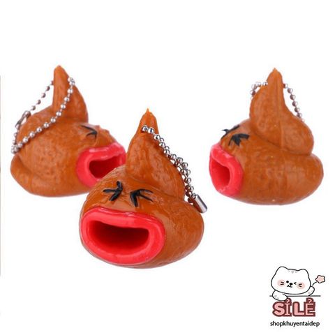 Móc Khóa Cục Phân Hài Hước Mr. Shit Banana - Phụ Kiện Thời Trang Độc Đáo, Giải Trí Và Troll Bạn Bè
