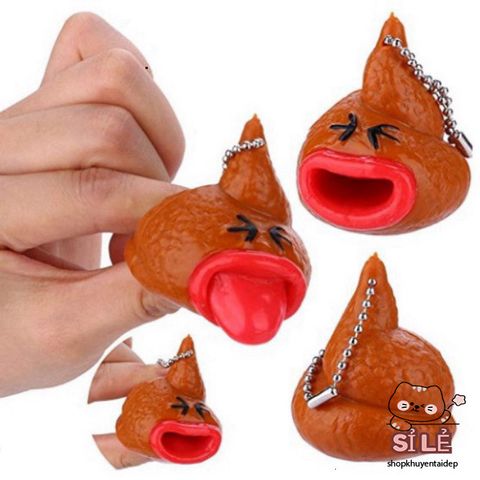 Móc Khóa Cục Phân Hài Hước Mr. Shit Banana - Phụ Kiện Thời Trang Độc Đáo, Giải Trí Và Troll Bạn Bè