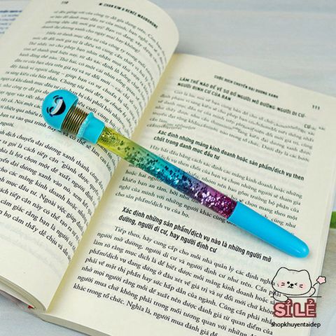 Bút Nước Nhũ Emoji Mặt Cười - Bút Bi Lò Xo Dễ Thương, Chất Lượng Cao, Xu Hướng Văn Phòng Phẩm 2023