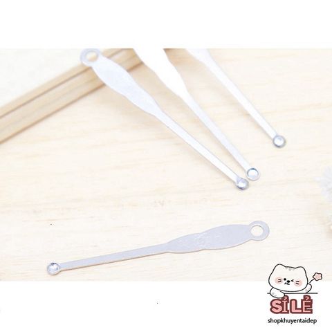 Cây Lấy Ráy Tai Thép Không Gỉ Tiện Dụng - Dụng Cụ Vệ Sinh Tai Gọn Nhẹ, Dễ Dàng Mang Theo Hàng Ngày