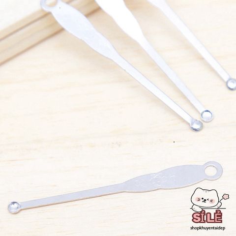 Cây Lấy Ráy Tai Thép Không Gỉ Tiện Dụng - Dụng Cụ Vệ Sinh Tai Gọn Nhẹ, Dễ Dàng Mang Theo Hàng Ngày