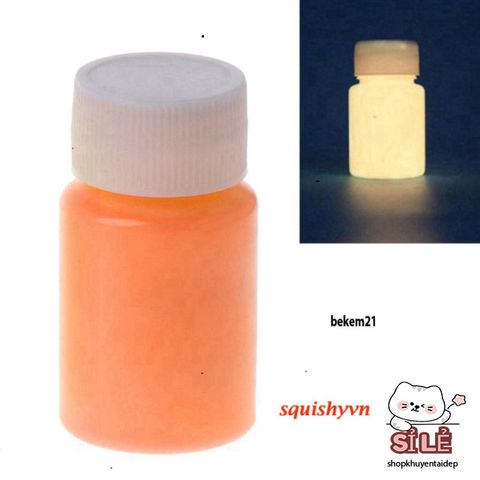 Bột Dạ Quang Phát Sáng 20g - Chất Liệu An Toàn Cho Nghệ Thuật Thủ Công & DIY, Phát Sáng Trong Bóng Tối, 8 Màu Sắc Tùy Chọn
