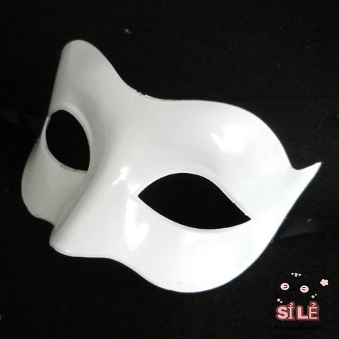 Mặt Nạ Dạ Hội Trắng Sang Trọng Nửa Mặt Cho Nam Nữ - Phụ Kiện Hóa Trang Sang Chảnh Thời Thượng 2020