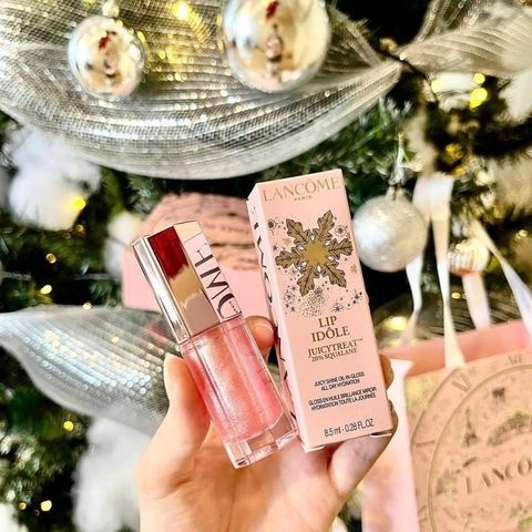 Son Dưỡng Lancome Lip Idole JuicyTreat 035 Hồng Nhạt - Chất Son Mịn Màng Dưỡng Ẩm Tự Nhiên - Phù Hợp Mọi Lứa Tuổi
