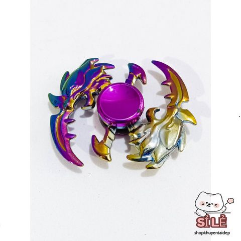 Fidget Spinner Kim Loại G21-40 Gradient - Cán Bằng, Giải Tỏa Stress, Hàng Chất Lượng, Độc Đáo, Vòng Bi êm ái, Kích Thước 6cm x 6cm