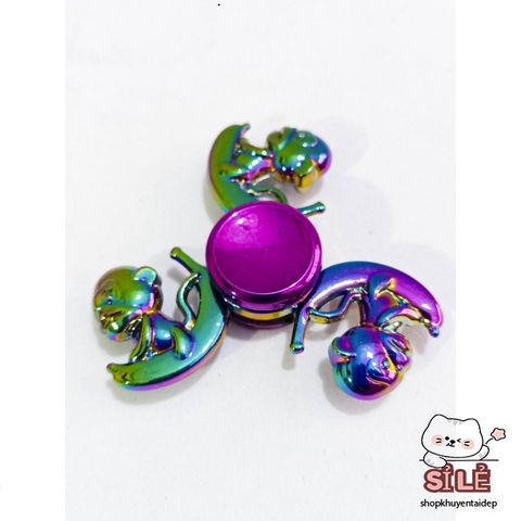 Fidget Spinner Kim Loại G21-40 Gradient - Cán Bằng, Giải Tỏa Stress, Hàng Chất Lượng, Độc Đáo, Vòng Bi êm ái, Kích Thước 6cm x 6cm