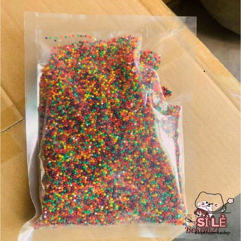 Hạt Nở Tinh Thể Đa Sắc 500 Viên - Trang Trí Cây Thủy Sinh, Cắm Hoa, Giữ Tươi Lâu, Màu Sắc Rực Rỡ