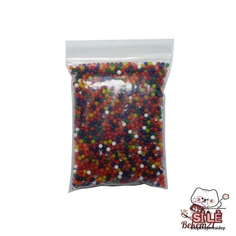 Hạt Nở Tinh Thể Đa Sắc 500 Viên - Trang Trí Cây Thủy Sinh, Cắm Hoa, Giữ Tươi Lâu, Màu Sắc Rực Rỡ