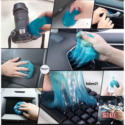 Gel Làm Sạch Đa Năng Super Clean 80g - Giải Pháp Vệ Sinh Ô Tô, Bàn Phím, Thiết Bị Điện Tử Hiệu Quả