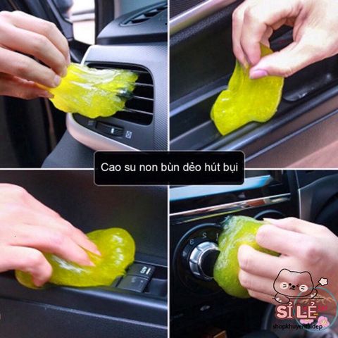 Gel Làm Sạch Đa Năng Super Clean 80g - Giải Pháp Vệ Sinh Ô Tô, Bàn Phím, Thiết Bị Điện Tử Hiệu Quả