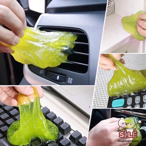 Gel Làm Sạch Đa Năng Super Clean 80g - Giải Pháp Vệ Sinh Ô Tô, Bàn Phím, Thiết Bị Điện Tử Hiệu Quả