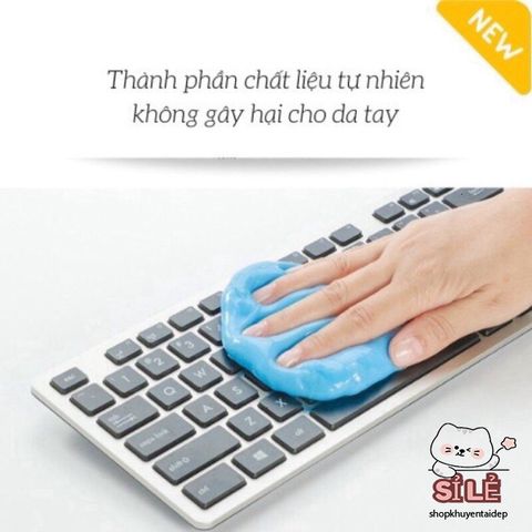 Gel Làm Sạch Đa Năng Super Clean 80g - Giải Pháp Vệ Sinh Ô Tô, Bàn Phím, Thiết Bị Điện Tử Hiệu Quả