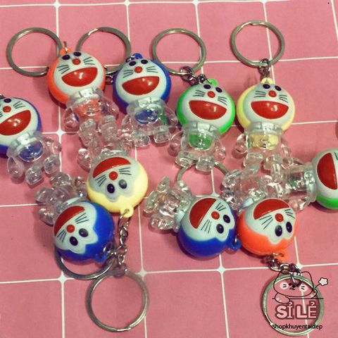 Móc Khóa LED Doraemon - Móc Khóa Phát Sáng Dễ Thương, Phụ Kiện Thời Trang Hoàn Hảo Cho Quà Tặng và Sưu Tập