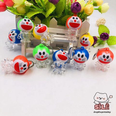 Móc Khóa LED Doraemon - Móc Khóa Phát Sáng Dễ Thương, Phụ Kiện Thời Trang Hoàn Hảo Cho Quà Tặng và Sưu Tập