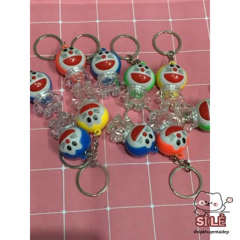 Móc Khóa LED Doraemon - Móc Khóa Phát Sáng Dễ Thương, Phụ Kiện Thời Trang Hoàn Hảo Cho Quà Tặng và Sưu Tập