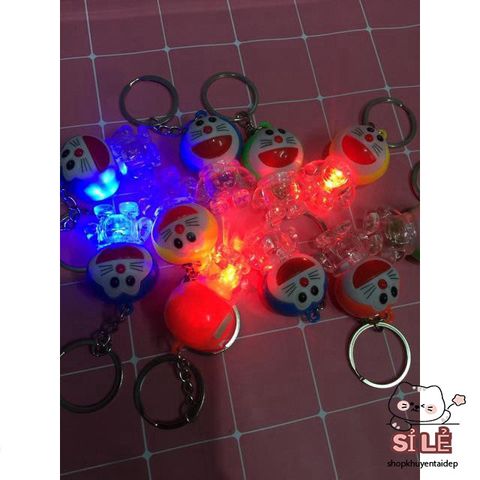 Móc Khóa LED Doraemon - Móc Khóa Phát Sáng Dễ Thương, Phụ Kiện Thời Trang Hoàn Hảo Cho Quà Tặng và Sưu Tập