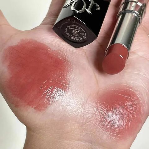 Son Dưỡng Dior Addict Hydrating Shine Lipstick 727 Tulle - Màu Hồng Đất Chính Hãng, Dưỡng Ẩm và Tỏa Sáng cho Môi Quyến Rũ