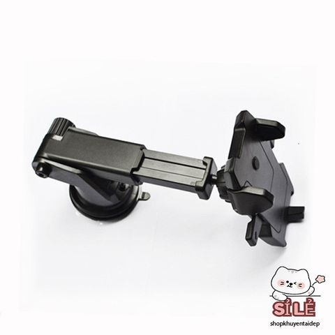 Giá Đỡ Điện Thoại Xoay 360 Độ - Phụ Kiện Ô Tô Tiện Lợi, Thiết Kế Gọn Nhẹ, Cố Định Chắc Chắn, Thích Hợp Với GPS và Camera Hành Trình