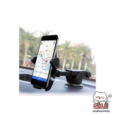 Giá Đỡ Điện Thoại Xoay 360 Độ - Phụ Kiện Ô Tô Tiện Lợi, Thiết Kế Gọn Nhẹ, Cố Định Chắc Chắn, Thích Hợp Với GPS và Camera Hành Trình