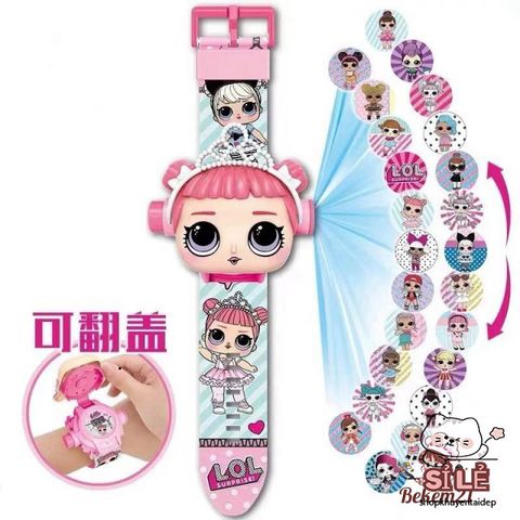 Đồng Hồ Đèn LED Ngộ Ngĩnh Sanrio Kuromi & Melody Cho Trẻ Em - Quà Tặng Dễ Thương 2024