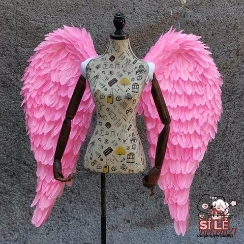 Đôi Cánh Thiên Thần Lông Vũ Rực Rỡ Dành Cho Cosplay Halloween - Trang Phục Hóa Trang Đặc Biệt Cho Trẻ Em và Người Lớn