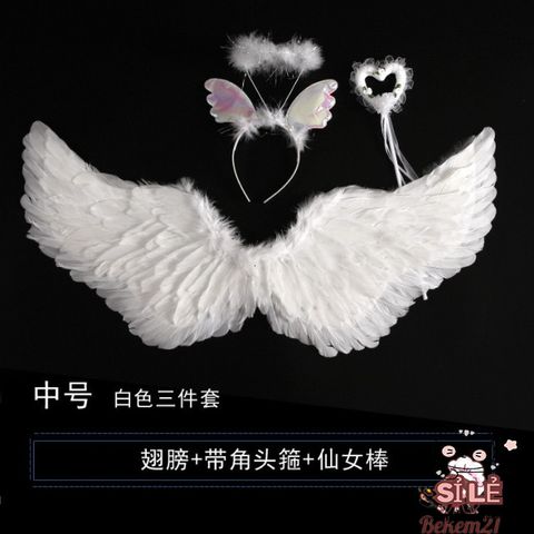 Đôi Cánh Thiên Thần Lông Vũ Rực Rỡ Dành Cho Cosplay Halloween - Trang Phục Hóa Trang Đặc Biệt Cho Trẻ Em và Người Lớn