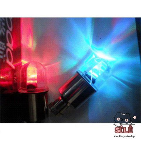 Đèn LED 7 Màu Gắn Van Lốp - Phát Sáng Khi Di Chuyển Cho Xe Đạp, Xe Máy, An Toàn và Sáng Bóng Khi Lái Xe Ban Đêm