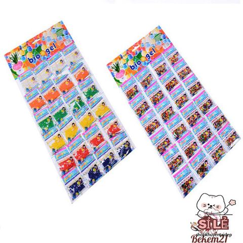 Bộ 24 Gói Hạt Nở 2400v - Trang Trí Chậu Cây, Điểm Nhấn Phòng Khách, Thích Hợp Cho Trẻ Em, Đồ Chơi Sáng Tạo