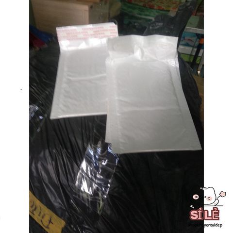 Combo 50 Túi Nylon Dán Mép Gói Hàng Chống Shock - Bảo Vệ An Toàn Với Lót Xốp Nổ, Gói Hàng Nhanh Chóng, Tiết Kiệm Thời Gian