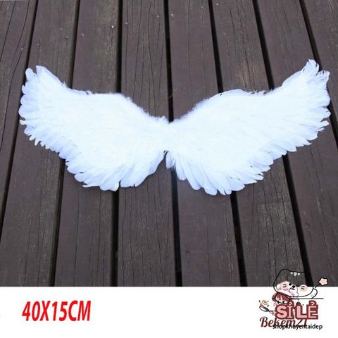 Cánh Thiên Thần Lông Vũ 3D - Phụ Kiện Trang Phục Halloween Cho Trẻ Em & Người Lớn - Đồ Hóa Trang Thú Vị, Quà Tặng Độc Đáo