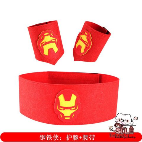 Bộ Trang Phục Siêu Anh Hùng Cho Bé - Ironman, Người Nhện, Hulk, Captain America, Mặt Nạ Phát Sáng, Gậy Ánh Sáng - Thời Trang Cosplay Trẻ Em