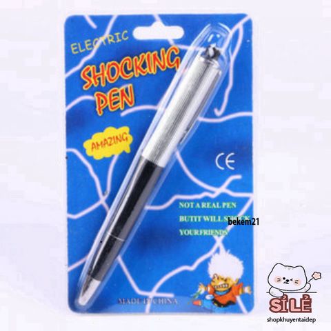 Bút Bi Tạo Sốc Điện - Đồ Chơi Hài Hước, Kinh Dị, Kích Thước Nhỏ, Chất Lượng Cao, Quà Tặng Bạn Bè Thú Vị