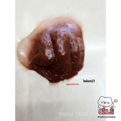 Móc Khóa Hình Cục Shit Ngựa - Đồ Chơi Bóp Squishy Dễ Thương, Giải Tỏa Căng Thẳng, Phù Hợp Với Fan Gudetama