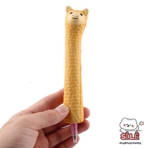 Bút Dẻo Siêu Còi 20 Mẫu Ngộ Nghĩnh - Bút Bi Nước Đáng Yêu Cho Văn Phòng Phẩm và Quà Tặng Học Sinh