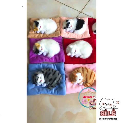 Thú Bông Hút Mùi Than Hoạt Tính Chó Mèo - Decor Xe Hơi, Phòng Ốc, Quà Tặng Đáng Yêu Cho Trẻ Em